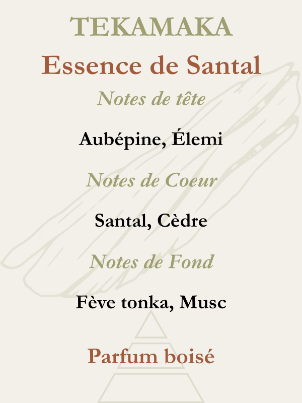 Pyramide olfactive Essence de Santal